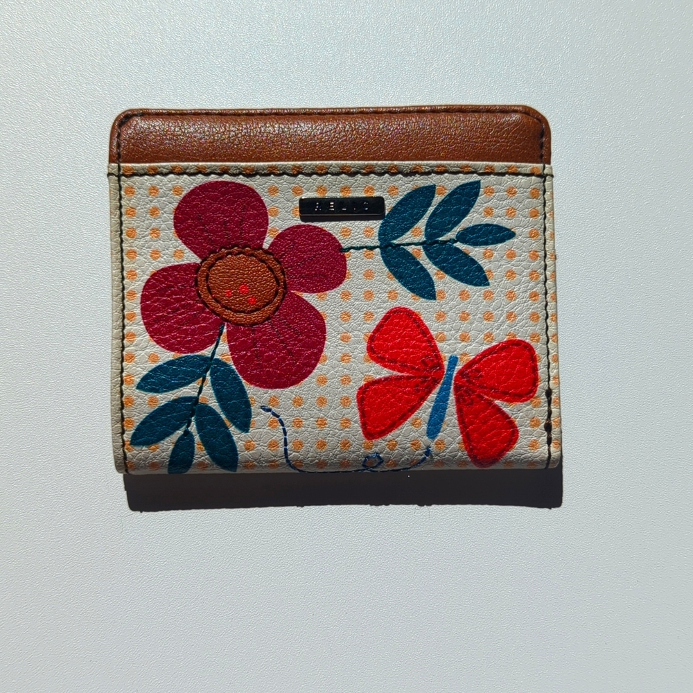 Relic Flower Polka Dot Mini Wallet